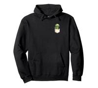Funny Alien Peace Pocket Pullover Hoodie