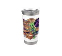 Funny Alien Pottery Stainless Steel Insulated Tumbler