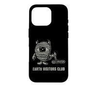 Funny Alien Scouts Creepy One Eyed Monster Rope on the Back Case for iPhone 16 Pro