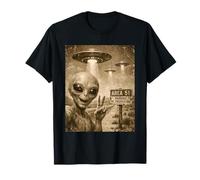 Funny Alien Selfie Area 51 Conspiracy Theory Lover Classic T-Shirt