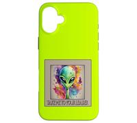 Funny Alien TAKE ME TO YOUR LEADER Case for iPhone 16 Plus
