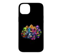 Funny Alien Tourists at the Pyramids of Giza Case for iPhone 14 Plus