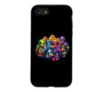 Funny Alien Tourists at the Pyramids of Giza Case for iPhone SE (2020) / 7/8