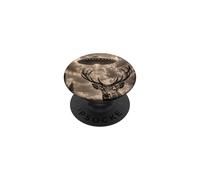 Funny Alien UFO Deer Evidence Abduction Case File 47-1978 PopSockets Adhesive PopGrip