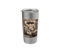 Funny Alien UFO Deer Evidence Abduction Case File 47-1978 Stainless Steel Insulated Tumbler