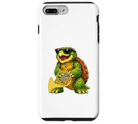 Funny Alligator Snapping Turtle Playing French Horn Case for iPhone 7 Plus/8 Plus