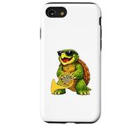 Funny Alligator Snapping Turtle Playing French Horn Case for iPhone SE (2020) / 7/8
