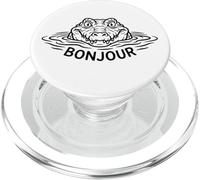 Funny Alligators Croc - Crocodiles Gator Bonjour Meme PopSockets PopGrip for MagSafe