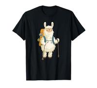 Funny Alpaca Llama Outdoor Hiking T-Shirt