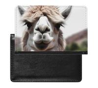 Funny Alpaca Llama Passport Cover Protector Rfid Blocking Passport Holder Id Card Holder Secure Travel Wallet Organizer for Passport Tickets Credit Cards, style, One Size