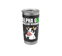 Funny Alpha Gal Syndrome Warrior Stainless Steel Insulated Tumbler