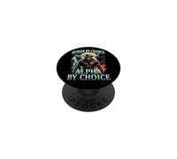 Funny Alpha Wolf Meme Human By Chance Alpha Choice Bootleg PopSockets Adhesive PopGrip