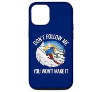 Funny Alpine Skiing Don't Follow Me You Won't Make It Case for iPhone 12/12 Pro