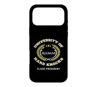 Funny Alumni Class President University of Hard Knocks Case for iPhone 17 Pro Max