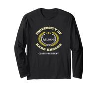 Funny Alumni Class President University of Hard Knocks Long Sleeve T-Shirt