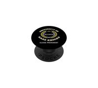 Funny Alumni Class President University of Hard Knocks PopSockets Adhesive PopGrip