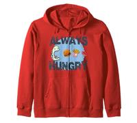 Funny Always Hungry Funny Saying Quote Gift For Food Lover Zip Hoodie