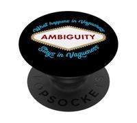 Funny Ambiguity Vegas PopSockets Adhesive PopGrip