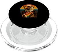 Funny America Game Day Football Shirt Retro Fans PopSockets PopGrip for MagSafe