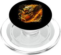 Funny America Game Day Football Shirt Retro Sports Fans PopSockets PopGrip for MagSafe