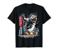 Funny American Bull Terrier Dog Kaiju Monster Japanese T-Shirt