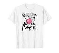 Funny American Bully Portrait Dogs mom Bulldog Dog T-Shirt