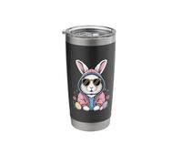 Funny American Fuzzy Lop Easter Rabbit Bunny Design Tee Stainless Steel Insulated Tumbler