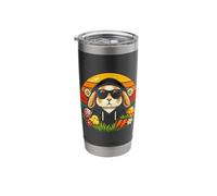 Funny American Fuzzy Lop Easter Rabbit Bunny Design Tee Stainless Steel Insulated Tumbler
