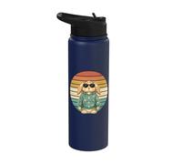 Funny American Fuzzy Lop Easter Rabbit Bunny Design Tee Stainless Steel Insulated Water Bottle