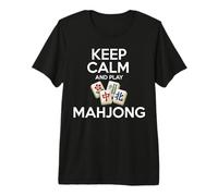 Funny American Mahjong Club Player Mahjong Premium T-Shirt