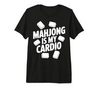Funny American Mahjong Player Premium T-Shirt