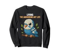 funny amigurumi art Sweatshirt
