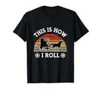 Funny Amish Horse & Buggy This Is How I Roll Lancaster Pa. T-Shirt