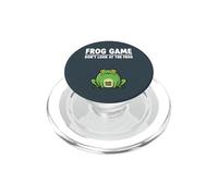 Funny Amphibian Lover Joke Frog Game Don’t Look at the Frog PopSockets PopGrip for MagSafe