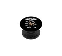 Funny Anatomy German Shepherd Dog Lovers German Shepherd Dog PopSockets Adhesive PopGrip