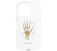 Funny Anatomy Hand Bone Human Anatomical Science Education Case for iPhone 15 Pro