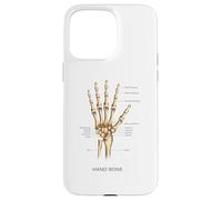 Funny Anatomy Hand Bone Human Anatomical Science Education Case for iPhone 15 Pro Max