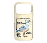 Funny Anatomy Of A Mom Seagull Parenting Humor Case for iPhone 17 Pro