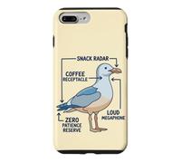Funny Anatomy Of A Mom Seagull Parenting Humor Case for iPhone 7 Plus/8 Plus