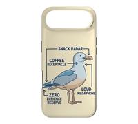 Funny Anatomy Of A Mom Seagull Parenting Humor Case for iPhone Air