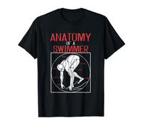 Funny Anatomy Of Swimmer | Swimming Pool | Swim Coach T-Shirt