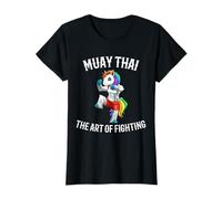 Funny and Cute Muay Thai Unicorn Fighter T-Shirt