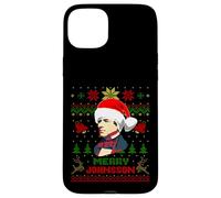 Funny Andrew President Johnson Christmas Holiday Humor Case for iPhone 15 Plus