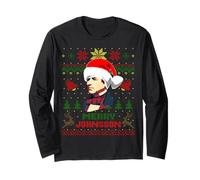 Funny Andrew President Johnson Christmas Holiday Humor Long Sleeve T-Shirt