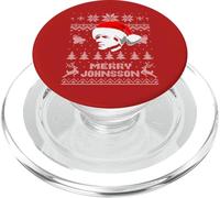 Funny Andrew President Johnson Christmas Holiday Humor PopSockets PopGrip for MagSafe