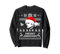 Funny Andrew President Johnson Christmas Holiday Humor Sweatshirt
