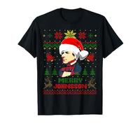 Funny Andrew President Johnson Christmas Holiday Humor T-Shirt