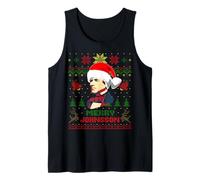 Funny Andrew President Johnson Christmas Holiday Humor Tank Top