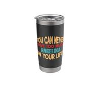 Funny Angelina Personalized Tshirt First Name Joke Item Stainless Steel Insulated Tumbler