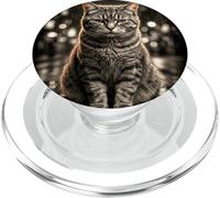 Funny Angry Cat Im Not Mad This Is Just My Face PopSockets PopGrip for MagSafe